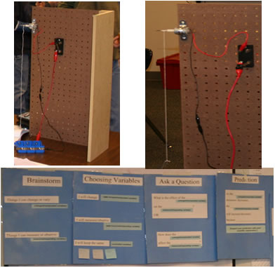 Lesson 7 setup and Inquiry Boards.