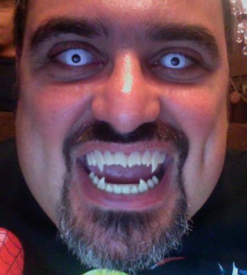 Mr. G's ready for Halloween :o)