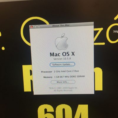 2004 G5 iMac